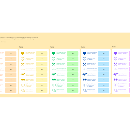 Get to Know You Icebreaker [Canva] - FREE!